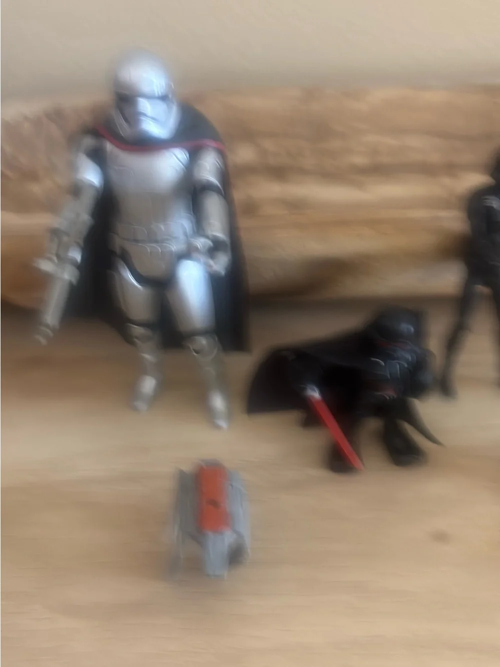 Star Wars Silver, Black and Red Action Figure Set